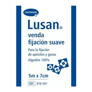 Hartmann Lusan Soft Fixation Bandage 5 m x 7 cm