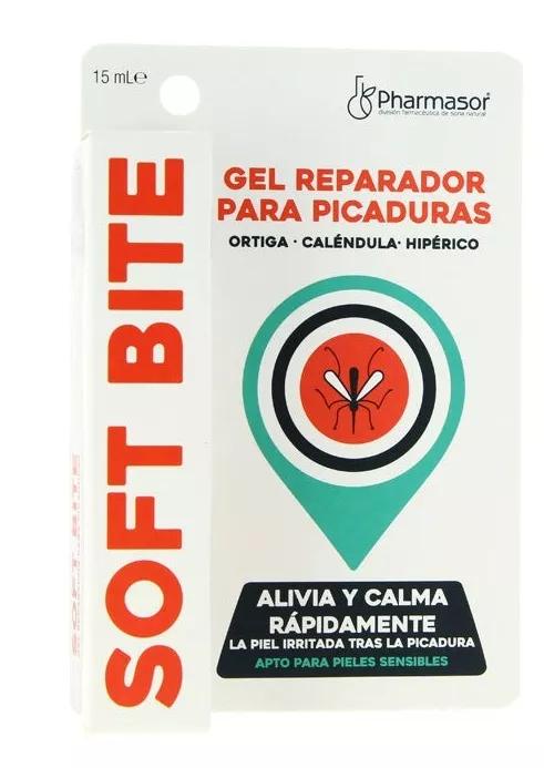 Soria Natural gel Reparador Para Picaduras Soft Bite Roll On Pharmasor 15ml