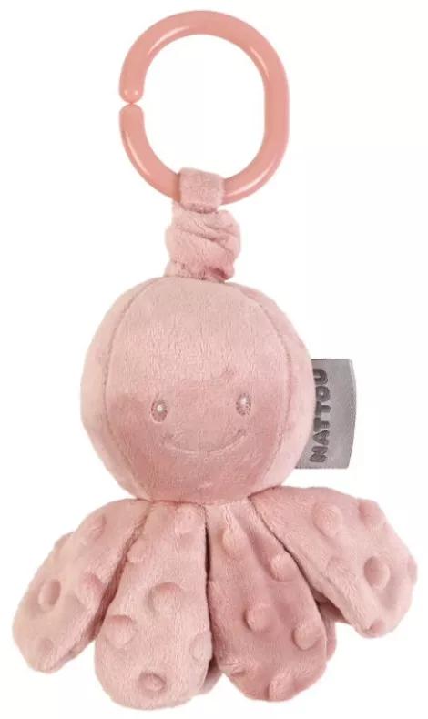 Nattou Peluche Poulpe Vibrant Rose