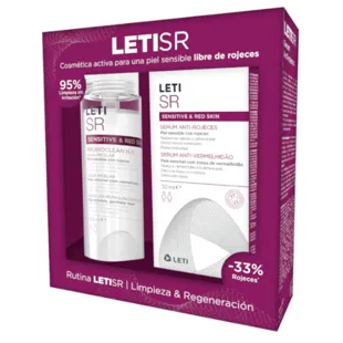 Leti SR Probioclean Micellar Wasser 200 ml + Anti-Rötungs-Serum 30 ml