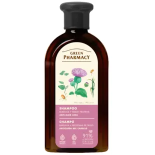 Greenpharmacy Anti-Hair Loss Shampoo with Burdock 350 ml