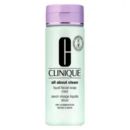 Clinique Savon Visage Liquide Doux Peau Sèche à Mixte 200ml