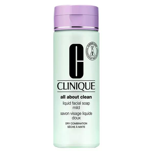 Clinique Basic 3 Pasos Jabón Facial Líquido Suave Pieles Secas a Mixtas  200ml