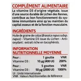 Arkopharma Vitamine D3 Végétale 2000 UI 15ml