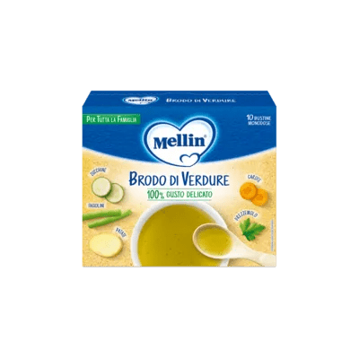 Mellin Brodo Di Verdure 10 Bustine