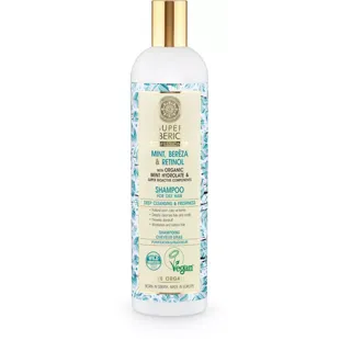 Natura Siberica Mint, Birch and Retinol Shampoo for Oily Hair 400 ml