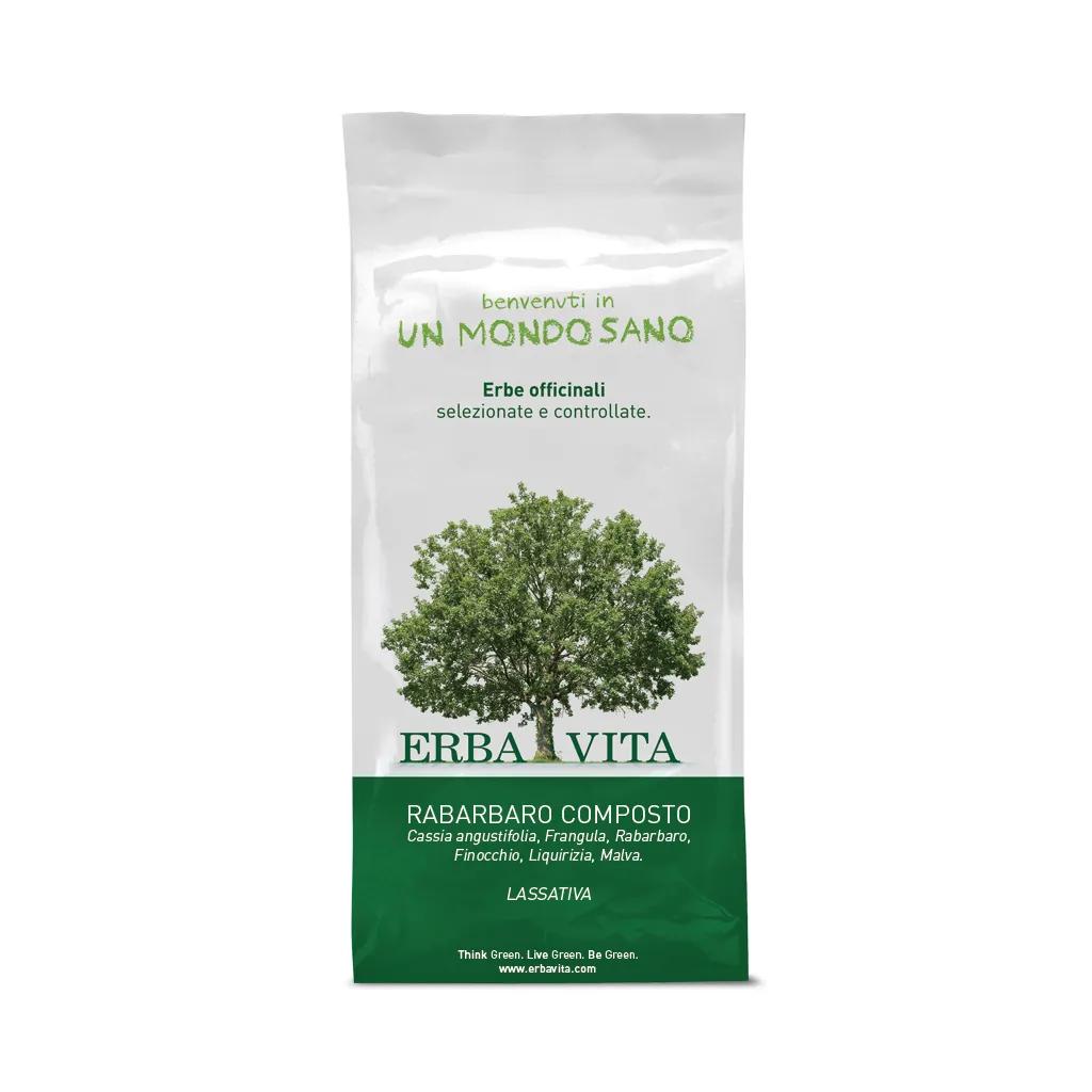 Erba Vita Rabarbaro Composto Tisana Integratore Transito Intestinale 100 g