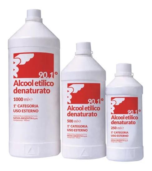 Nova Argenita Alcool Etilico Denaturato 90,1° 250 ml