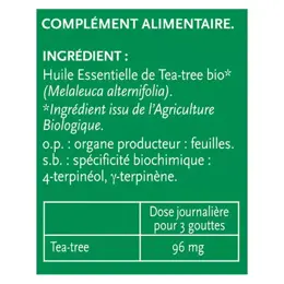 Phytosun Arôms Huile Essentielle Tea Tree Bio 30ml