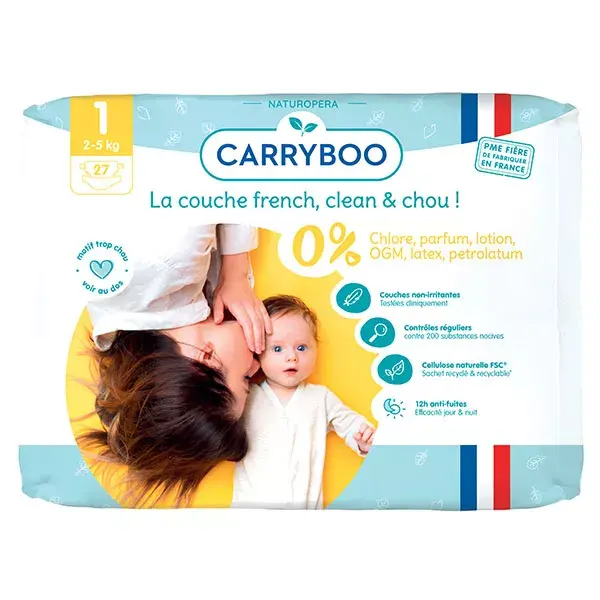 Carryboo Couches Newborn Single Pack T1 (2-5kg) 27 couches