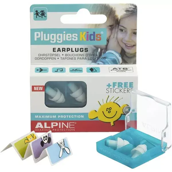 Alpine plugs for ears PluggiesKids 1 pair
