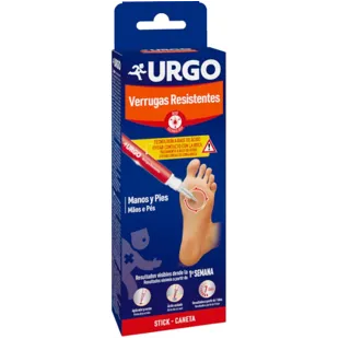 Beständige Warzen Hände und Füße Urgo Stick 2ml
