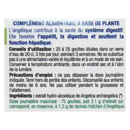 Ladrôme Extrait de Plante Fraîche Angélique Bio 50ml