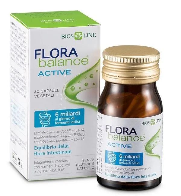 Florabalance Active Integratore Flora Batterica Intestinale 30 Capsule