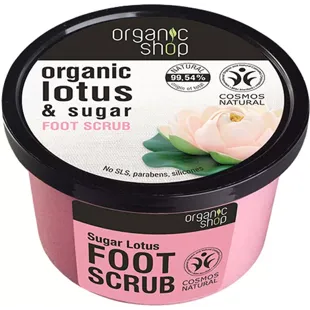 Organic Shop Lotus Zucker Fußpeeling 250 ml