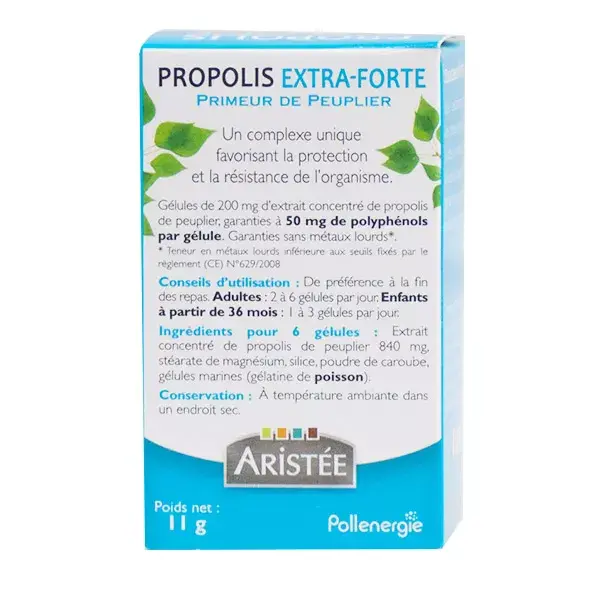 Aristée Propolis Extra Forte Protection + Resistance 40 Capsules