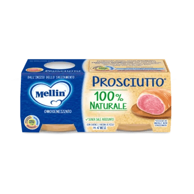 Mellin Omogeneizzato Di Prosciutto 2x120 g