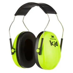 3M Peltor Children&#39;s Earmuffs H510AKG Neon Green
