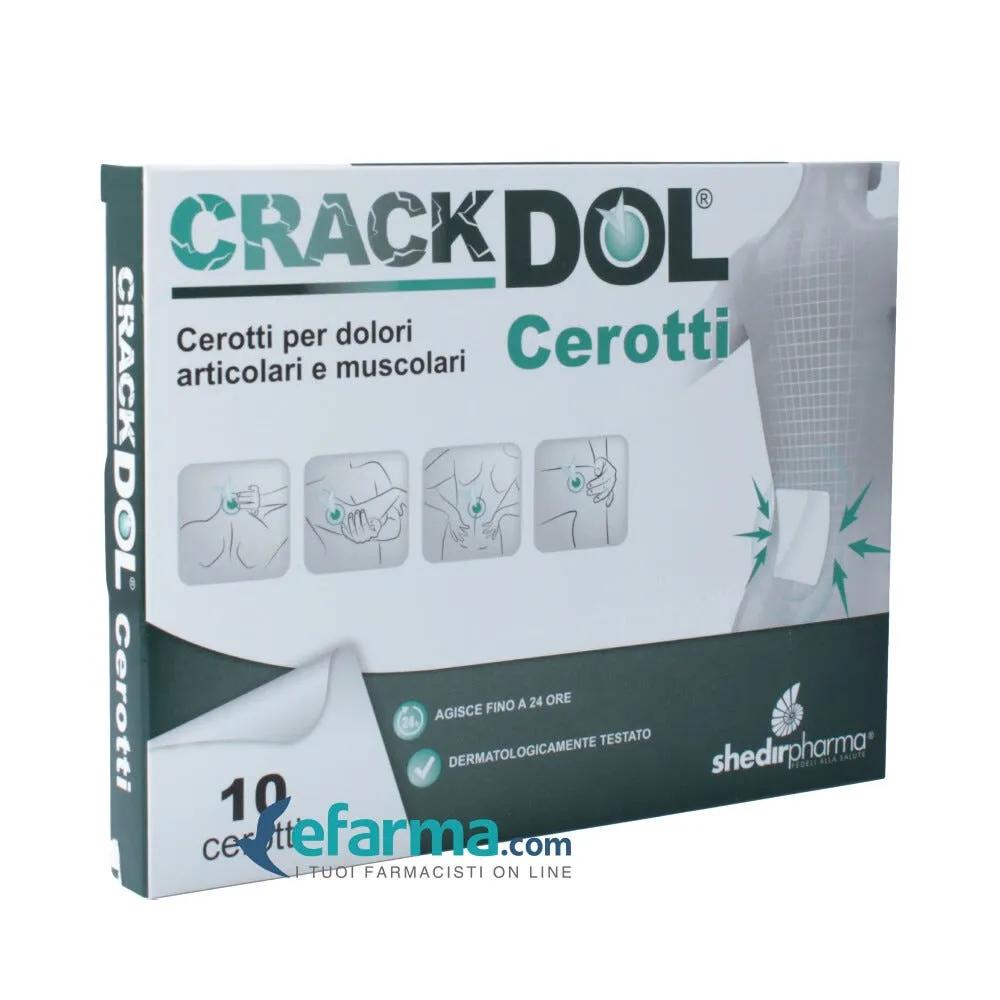 Crackdol Cerotto Per Dolori Muscolari E Articolari 10 Pezzi