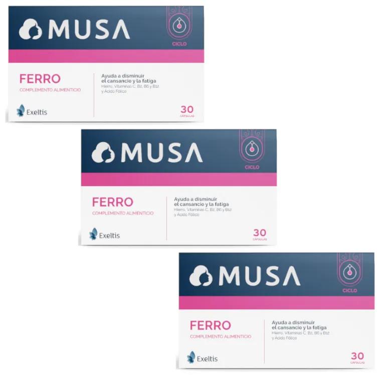 Musa Ferro Bloedarmoede 3x30 capsules