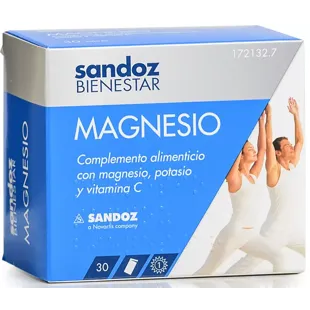 Sandoz Wellbeing Magnesium 30 Envelopes