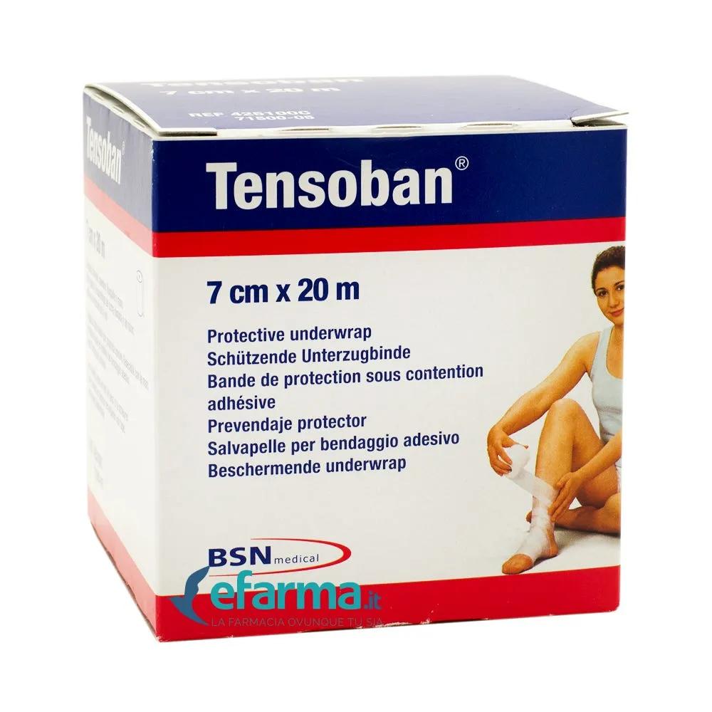 Tensoban Bendaggio Elastico Salvapelle 20m x 7cm