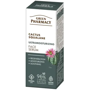 Green Pharmacy Cactus + Squalene Facial Serum 30 ml