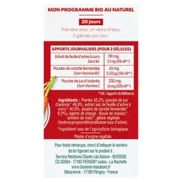 Biosens Fer Vitamine B12 Bio 40 gélules végétales