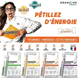 Granions Vitamineris Sénior 1000mg 30 comprimés effervescents