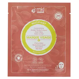 MKL Green Nature Masque Visage Matifiant Bio