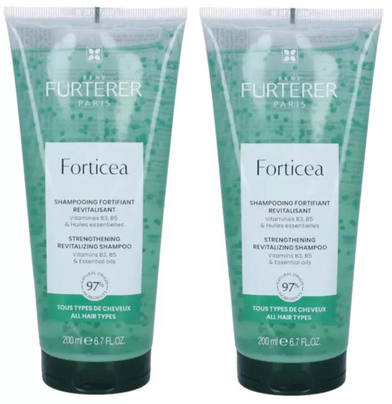 René Furterer Forticea Stärkendes und revitalisierendes Shampoo 2x200 ml