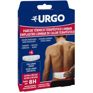 Urgo Lumbal Therapeutisches Wärmepflaster 4 Einheiten