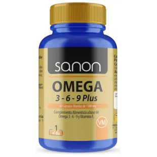Sanon Omega 3,6,9 Plus 1388 Mg 60 Cápsulas Blandas