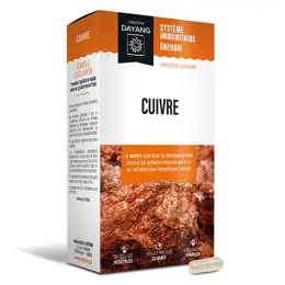 Dayang Cuivre Système Immunitaire et Energie 30 gélules