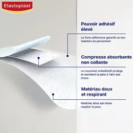 Elastoplast Sensible Pansement Blanc 20 unités