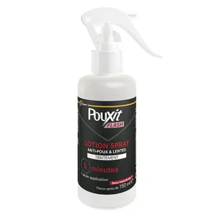 Pouxit Flash Spray Anti-Pidocchi e Lendini 150ml