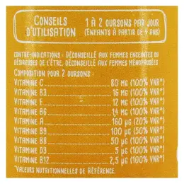 Nat & Form Junior 9 Vitamines 30 gommes