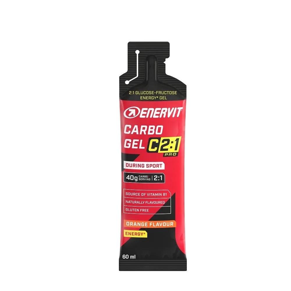 Enervit Carbo Gel C 2:1 Pro Gel Energetico Per Sportivi Gusto Arancia 60 ml