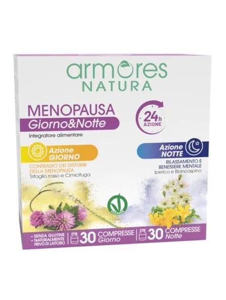 Armores Natura Menopausa Giorno & Notte 30+30 Compresse