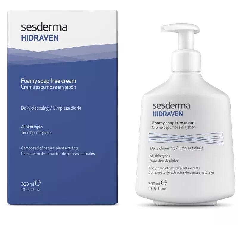Sesderma Hidraven Schaumcreme ohne Seife 300 ml