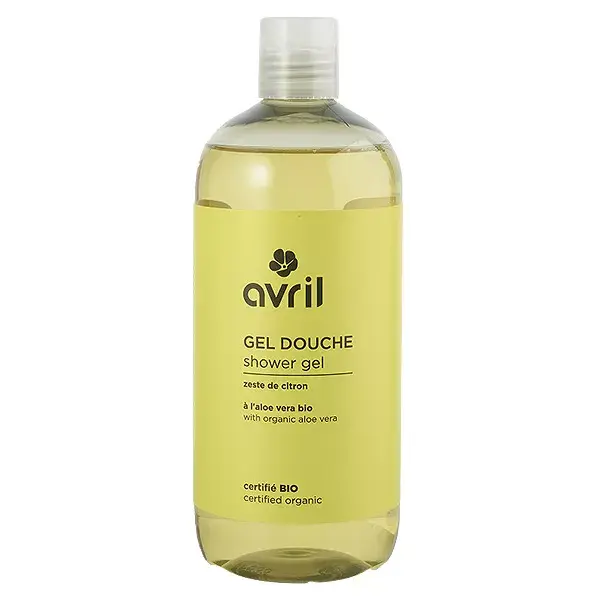 Avril Organic Lemon Zest Shower Gel 500ml