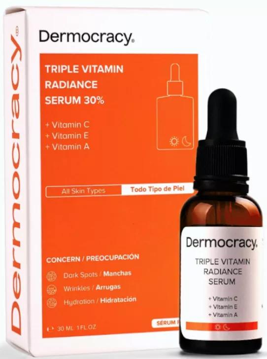 Dermocratie 30% Vitamine C + Vitamine E + Vitamine A 30 ml