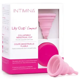 Intimin By Lily Cup Menstrual Cup reusable Compact size to