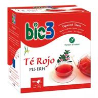 Bio3 Té Rojo PU-ERH Ecológico 100 Bolsitas