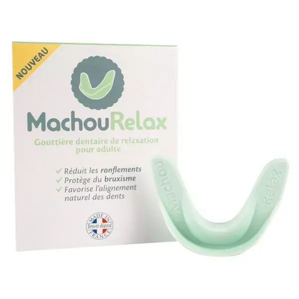 Machourelax® Gouttière Dentaire de Relaxation Adulte Menthe