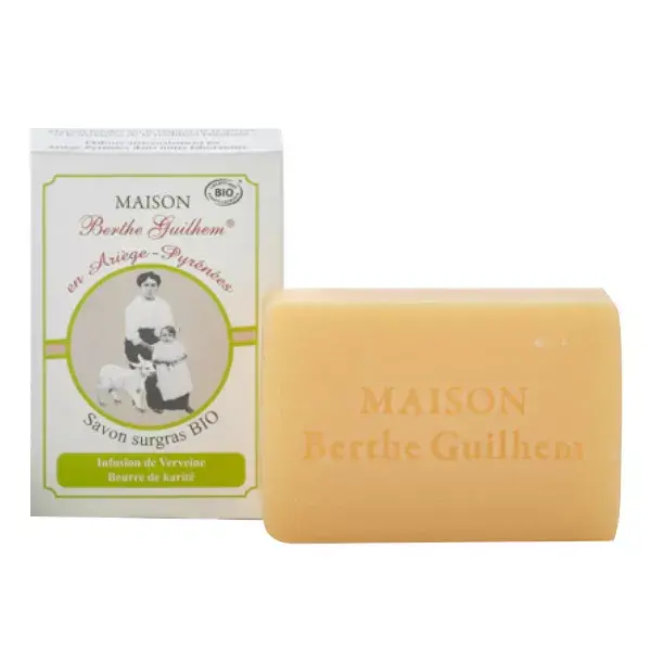 Maison Berthe Guilhem Shea Butter and Verbena Soap Organic 100g