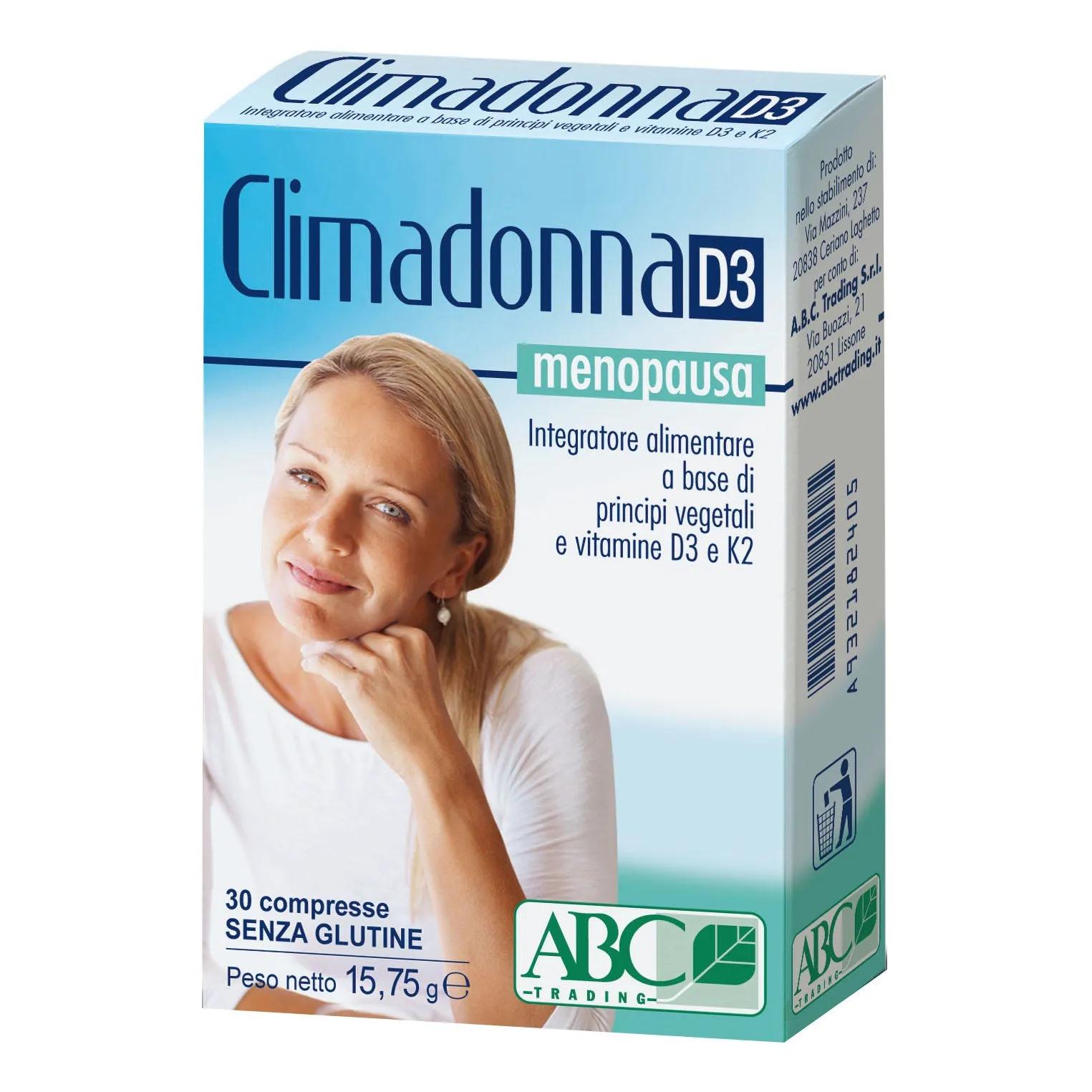 Climadonna D3 Integratore Menopausa 30 Compresse