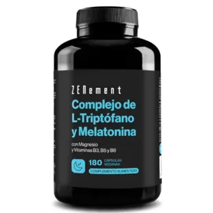 ZENement L-Tryptophan- und Melatonin-Komplex 180 vegane Kapseln