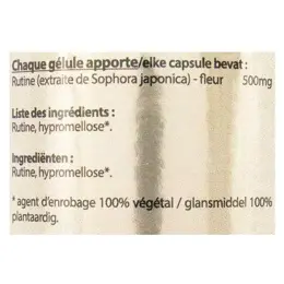 Vit'all+ Rutine 500mg 50 gélules végétales