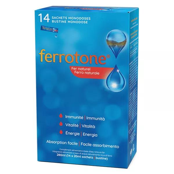Ferrotone Hierro Original 14 sobres unidosis